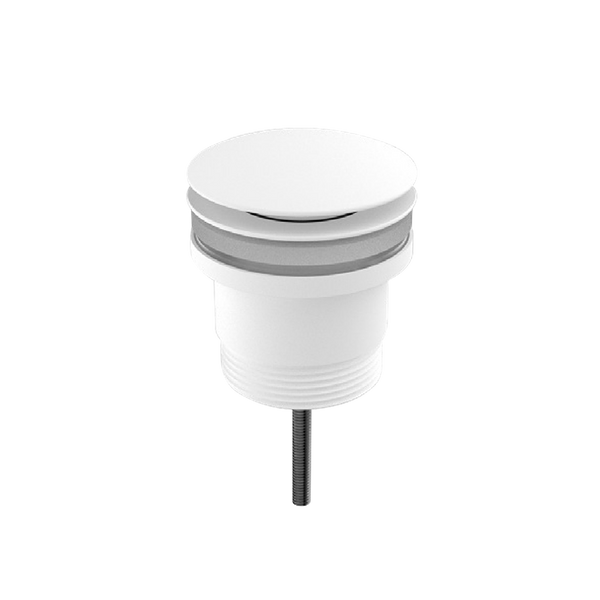 Universal Pop Up Waste Matte White