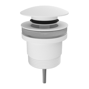 Universal Pop Up Waste Matte White - Matte White