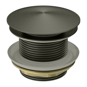 40mm Bath Pop-Up Plug With Removabel Waste No Overflow Graphite - Graphite