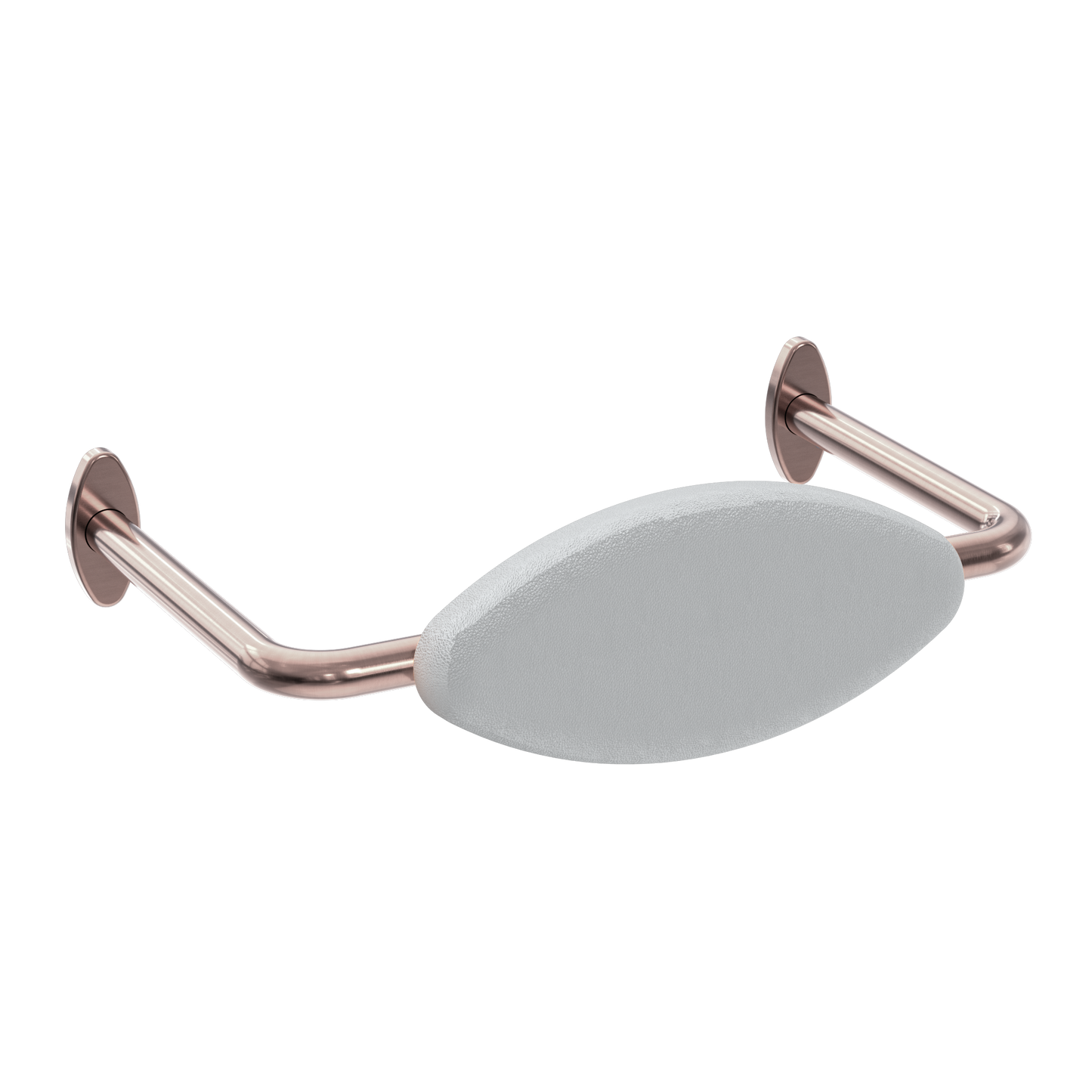 Mecca Care Dda Toilet Backrest Brushed Bronze