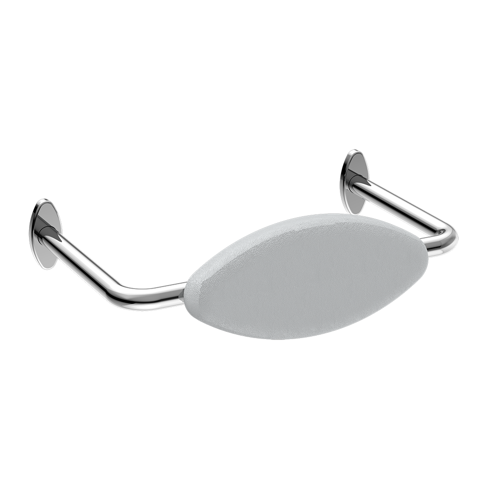 Mecca Care DDA Toilet Backrest Chrome