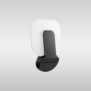 Mecca Care Shower Seat 400x330mm Matte Black - Matte Black