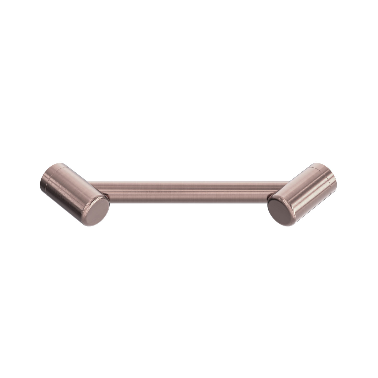 Mecca Care 25mm Footrest Corner Grab Rail 215mm Brushed Bronze