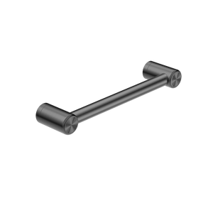 Mecca Care 25mm Grab Rail 300mm Brushed Gunmetal - Gunmetal