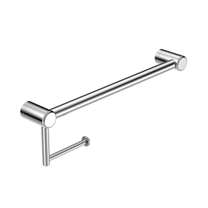 Mecca Care 25mm Toilet Roll Rail 450mm Chrome - Chrome