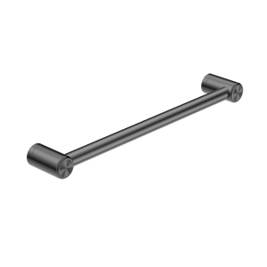 Mecca Care 25mm Grab Rail 450mm Brushed Gunmetal - Gunmetal