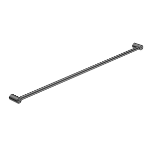 Mecca Care 25mm Grab Rail 1200mm Brushed Gunmetal - Gunmetal