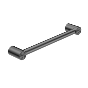 Mecca Care 32mm Grab Rail 450mm Brushed Gunmetal - Gunmetal