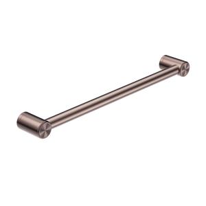 Mecca Care 32mm Grab Rail 600mm Brushed Bronze - Brushed Bronze