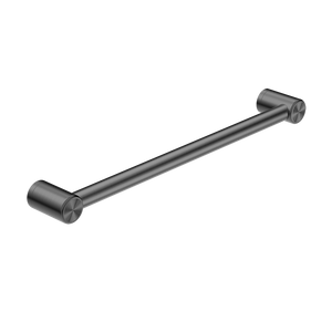 Mecca Care 32mm Grab Rail 600mm Brushed Gunmetal - Gunmetal