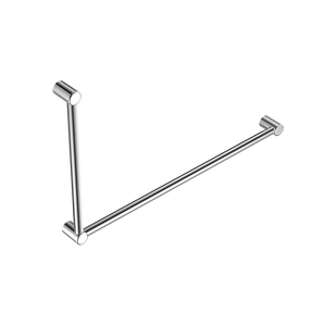 Mecca Care 32mm DDA Grab Rail Set 90 Degree 600x1000mm Chrome - Chrome