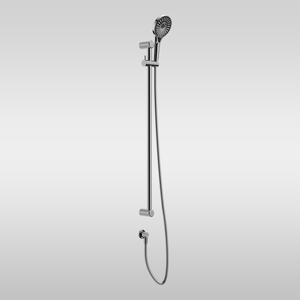 Mecca Care 25mm Grab Rail and Adjustable Shower Rail Set 900mm Chrome - Chrome