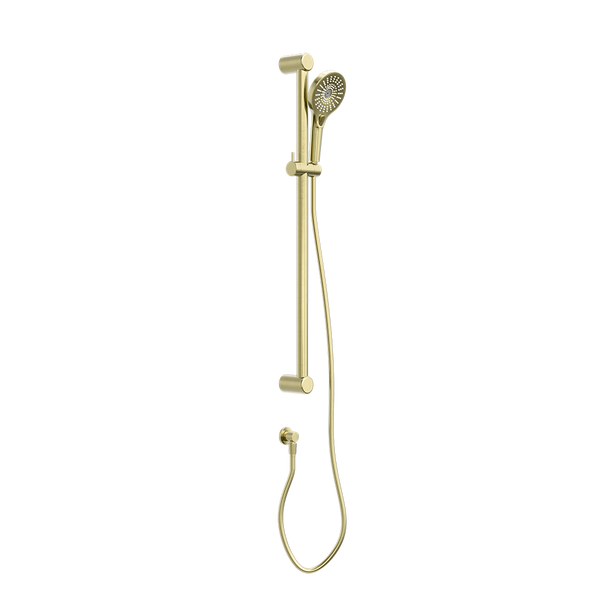 Mecca Care 32mm Grab Rail and Adjustable Shower Rail Set 900mm Brushed Gold