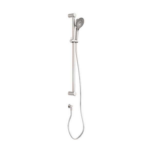 Mecca Care 32mm Grab Rail and Adjustable Shower Rail Set 900mm Brushed Nickel