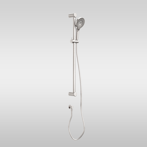 Mecca Care 32mm Grab Rail and Adjustable Shower Rail Set 900mm Brushed Nickel - Brushed Nickel