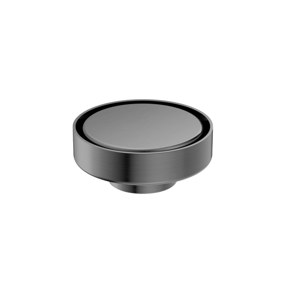 100mm Round Tile Insert Floor Waste 50mm Outlet Gunmetal