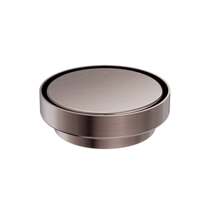130mm Round Tile Insert Floor Waste 100mm Outlet Brushed Bronze - Brushed Bronze