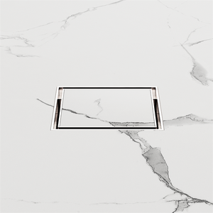 Tile Insert Floor Waste 50mm Outlet Brushed Nickel - Brushed Nickel