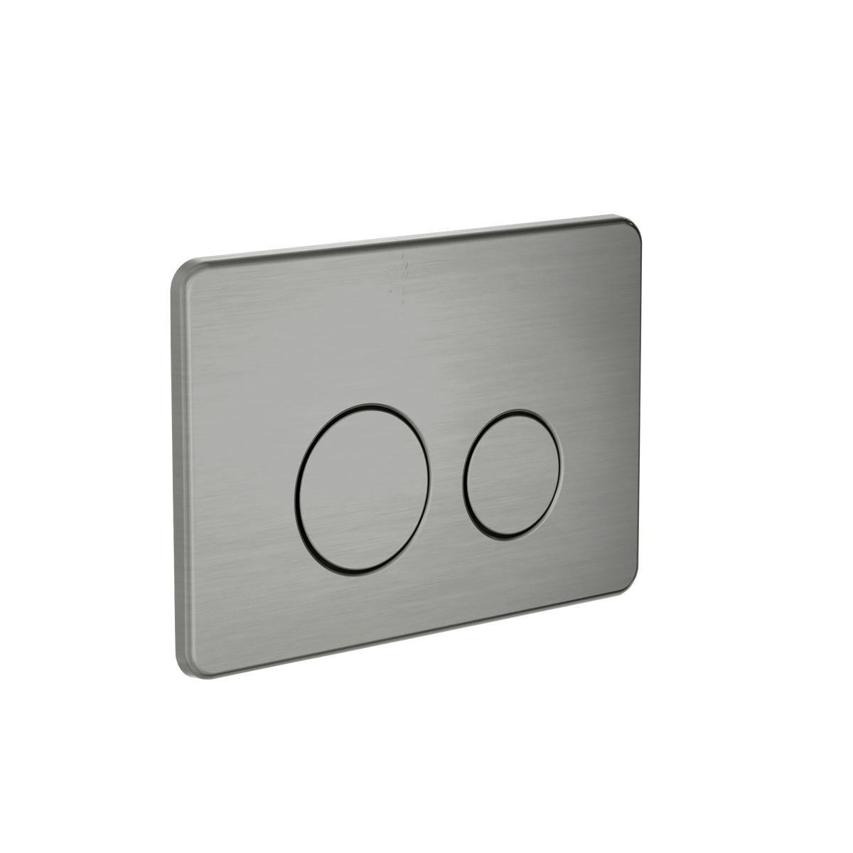 In Wall Toilet Push Plate Graphite