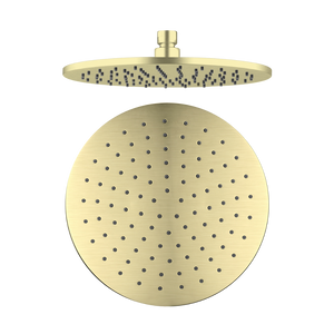 Round Shower Head 250mm Brushed Gold - Brushed Gold