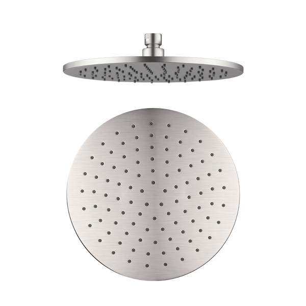 Round Shower Head 250mm Brushed Nickel