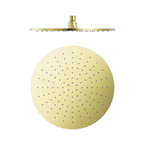 Round Shower Head 300mm Brushed Gold - Brushed Gold