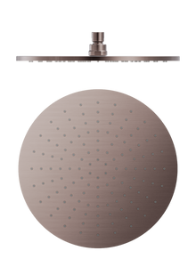 300mm Round Shower Head Brushed Bronze - Brushed Bronze