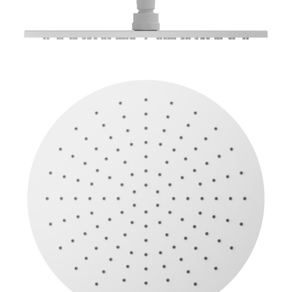 300mm Round Shower Head Matte White