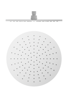 300mm Round Shower Head Matte White - Matte White