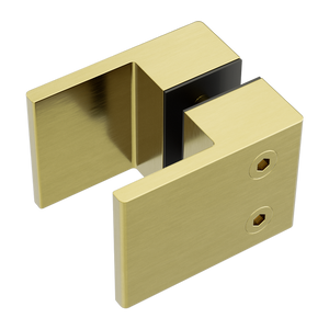Square Shower Knob Handle Brushed Gold - Brushed Gold