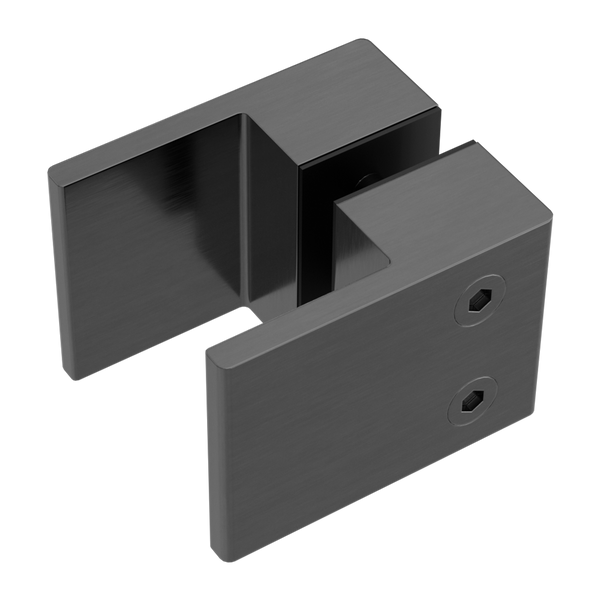 Square Shower Knob Handle Gun Metal