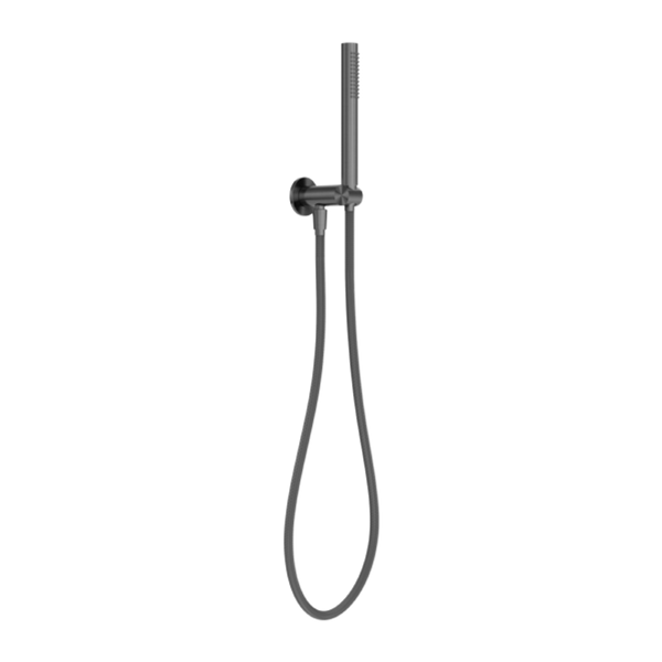 Zen Shower On Bracket With Outdoor Shower Hose Graphite