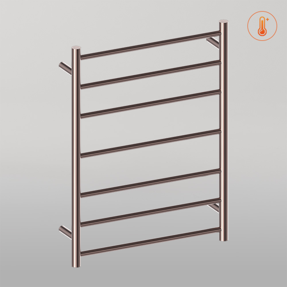 Heated Towel Ladder Brushed Bronze
