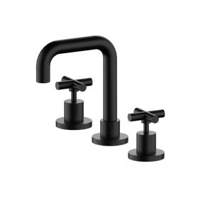X Plus Basin Set Matte Black - Matte Black