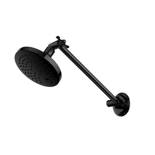 X Plus All Direction Shower Head Matte Black