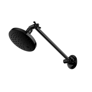 X Plus All Direction Shower Head Matte Black - Matte Black
