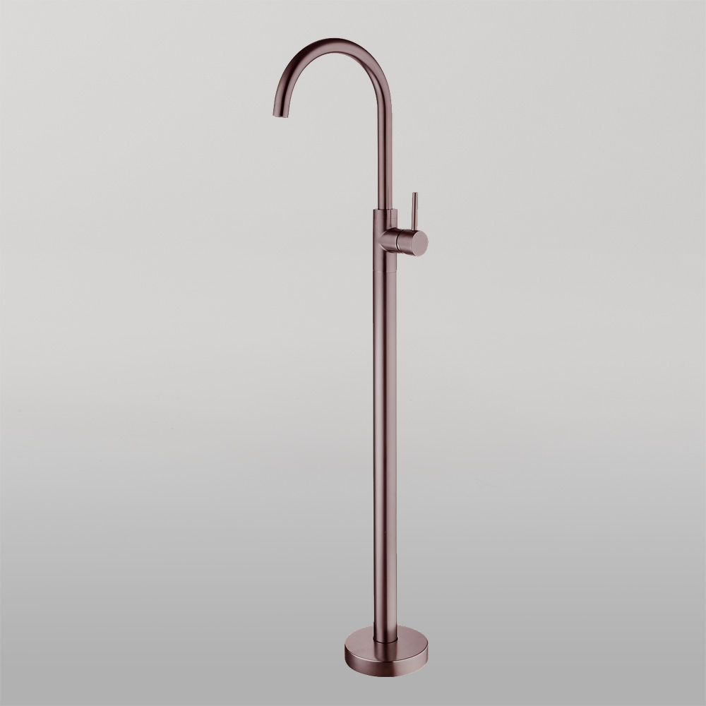 Mecca Freestanding Bath Mixer Brushed Bronze