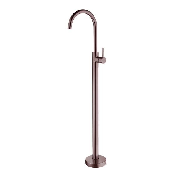 Mecca Freestanding Bath Mixer Brushed Bronze