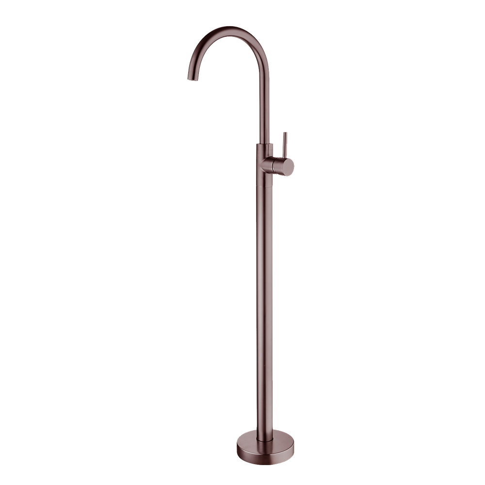 Mecca Freestanding Bath Mixer Brushed Bronze