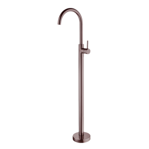 Mecca Freestanding Bath Mixer Brushed Bronze - Brushed Bronze