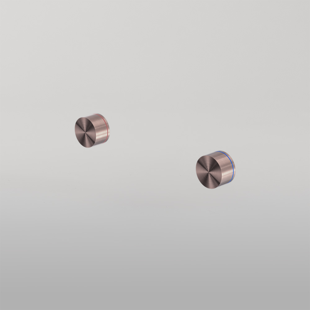 Kara Wall Top Assemblies Brushed Bronze