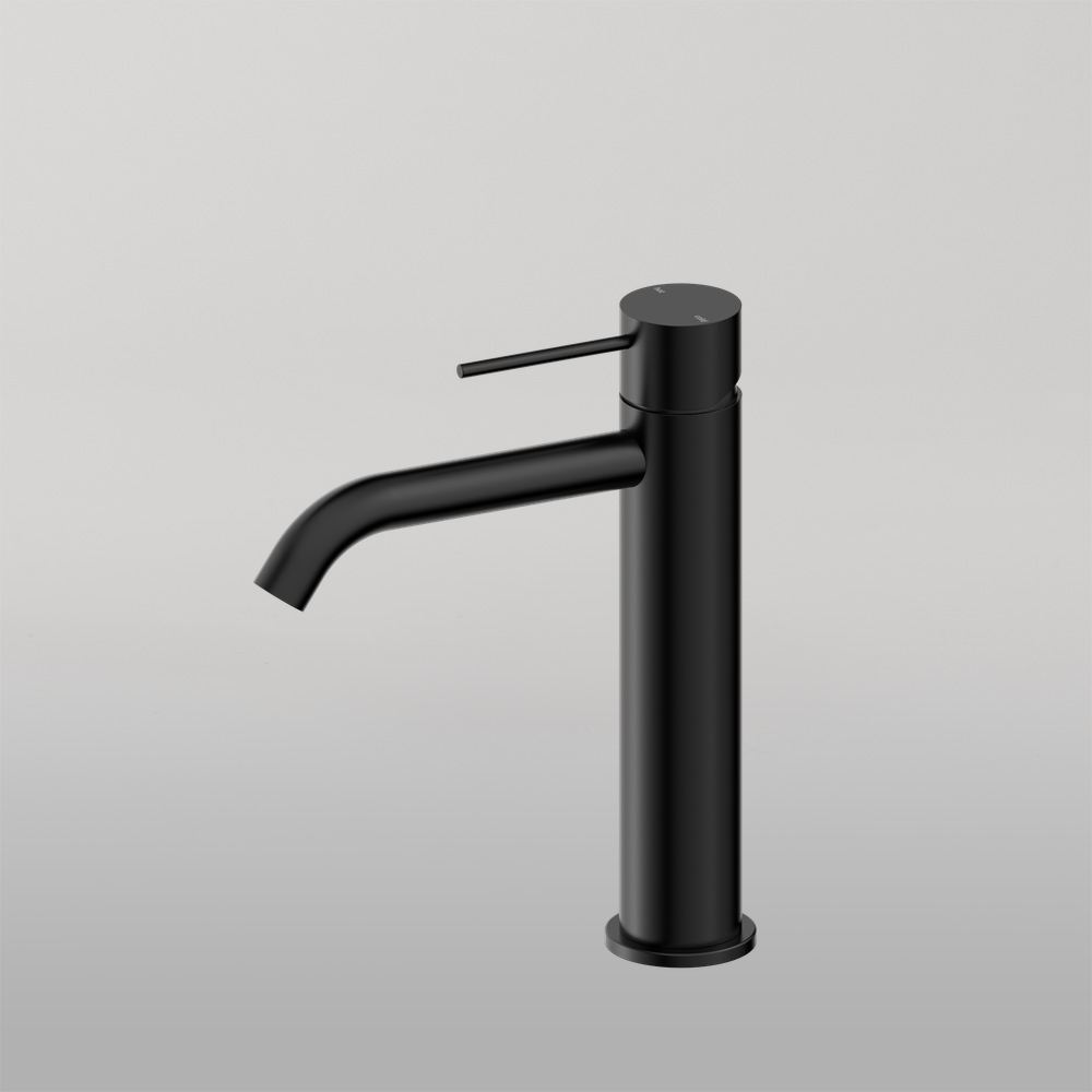 Mecca Mid Tall Basin Mixer Matte Black