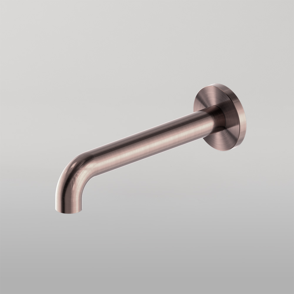 Mecca Basin/Bath Spout Only 160mm Brushed Bronze