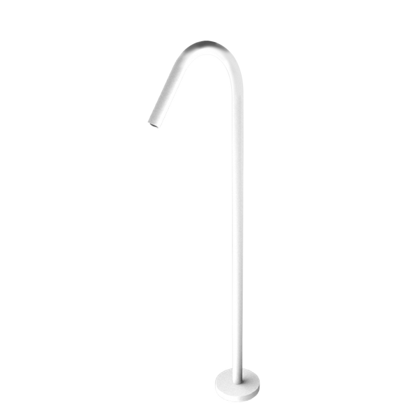 Mecca Freestanding Bath Spout Only Matte White