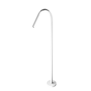 Mecca Freestanding Bath Spout Only Matte White - Matte White