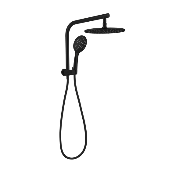 Mecca 2 In 1 Twin Shower Matte Black