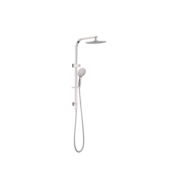 Bianca Twin Shower Brushed Nickel