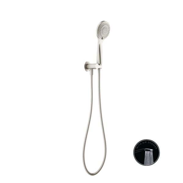 Opal Shower On Bracket With Air Shower Brushed Nickel