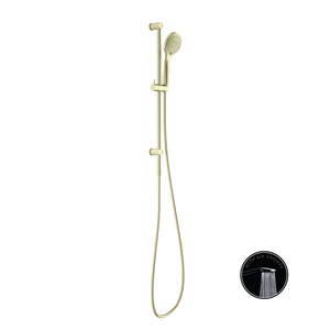 Opal Shower Rail With Air Shower Brushed Gold - Brushed Gold