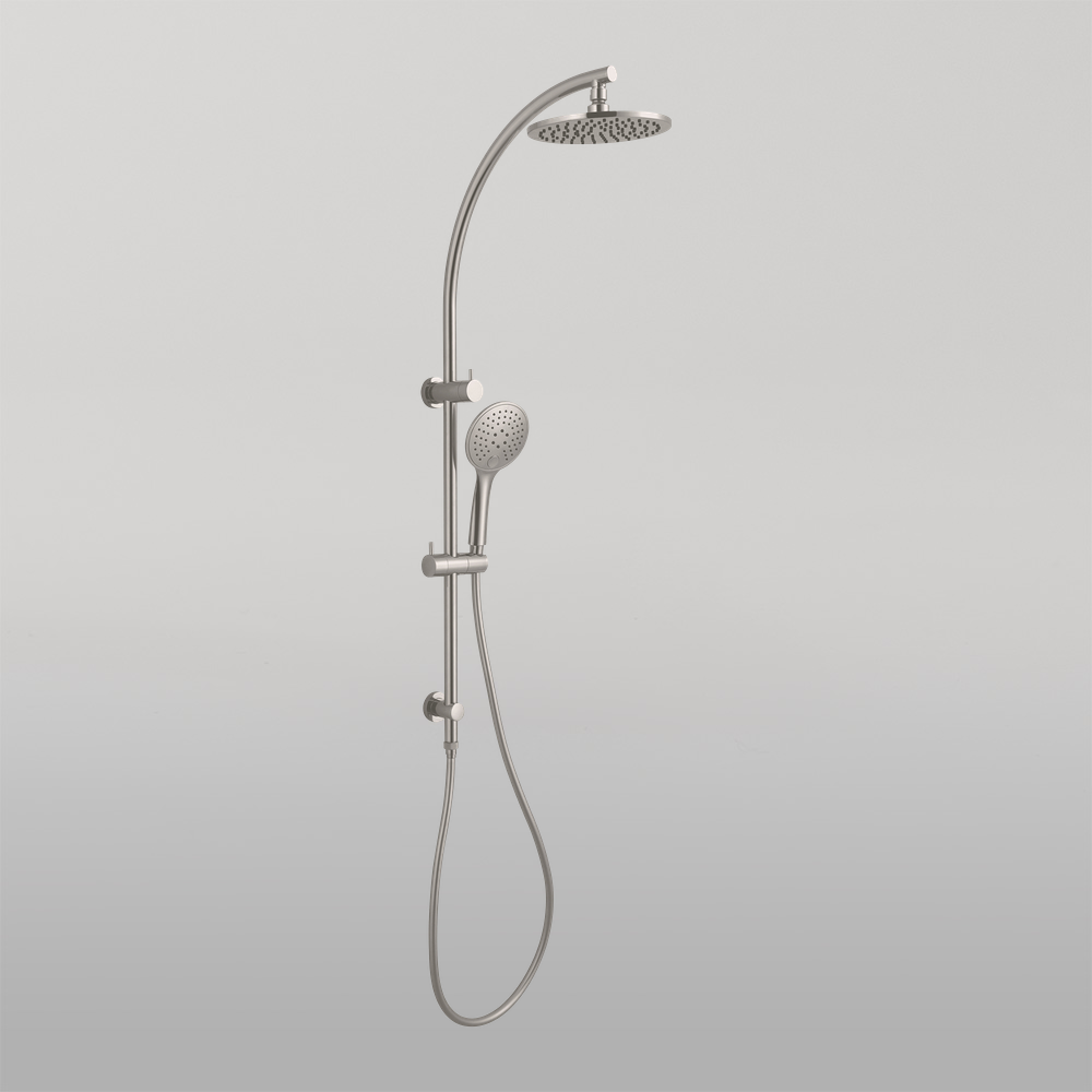 Dolce Twin Shower Brushed Nickel